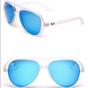 Authentic Ray Ban Aviators Cats 5000