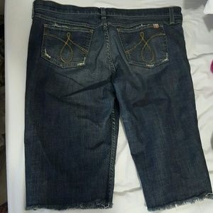 Juicy Couture Bermuda Jean Shorts 32