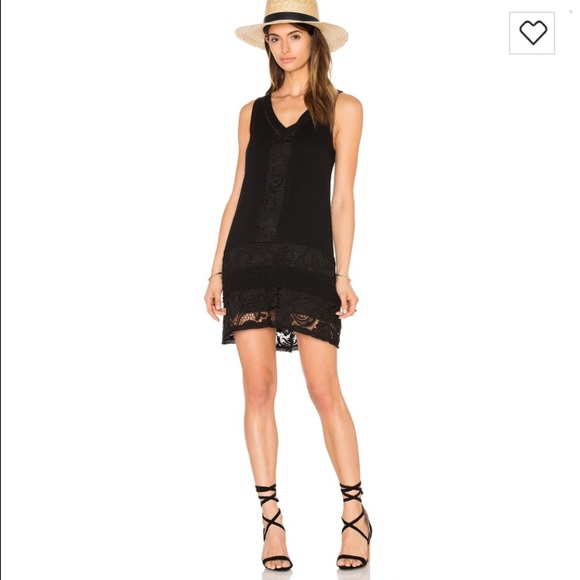 NWT Sanctuary black Rosa Lace Eyelet Dress Rt $139