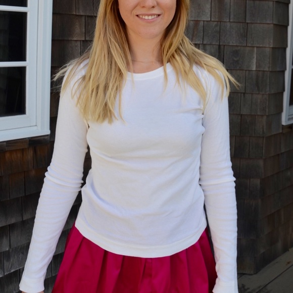 Michael Stars Cream Long Sleeve