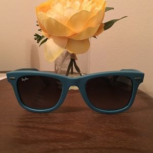 Teal Ray Ban wayfarer