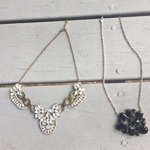 Statement necklace.  Bundle of 2