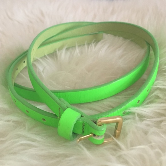J.Crew green belt