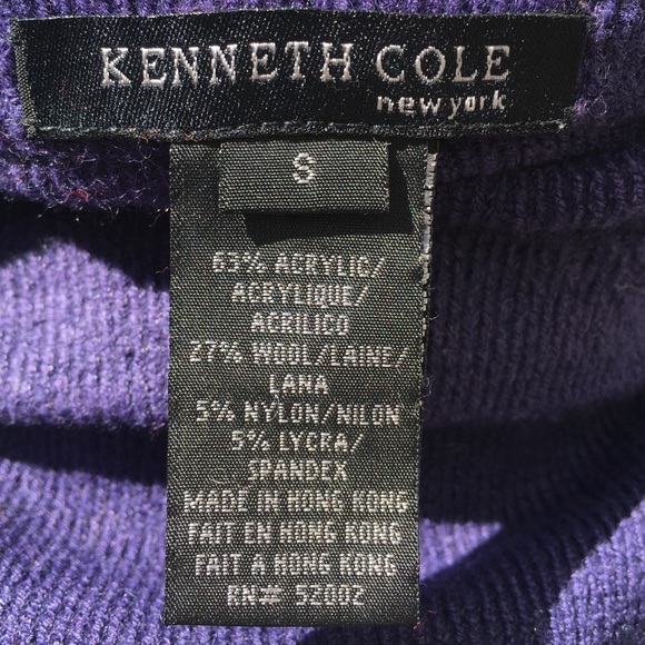 🆕💜Kenneth Cole💜Knit Sweater NWOT! - Picture 2 of 4