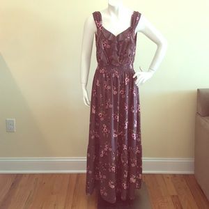 LC Lauren Conrad Floral Maxi Dress in Size 4