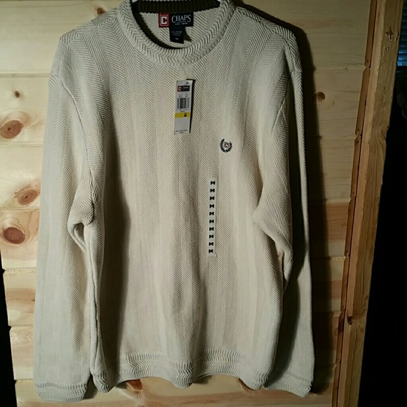 Chaps pullover sweater NWT men's M