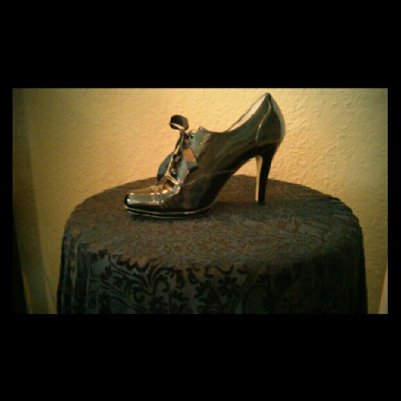 Lace up heels by Tahari