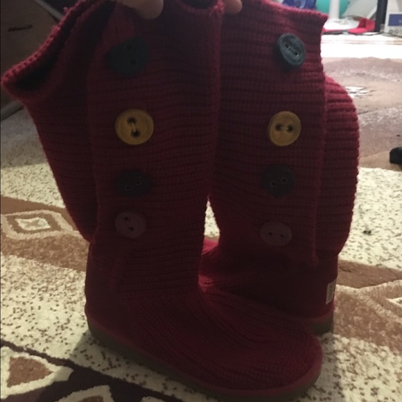 UGGs, knitted/cardigan boots sz 7.5