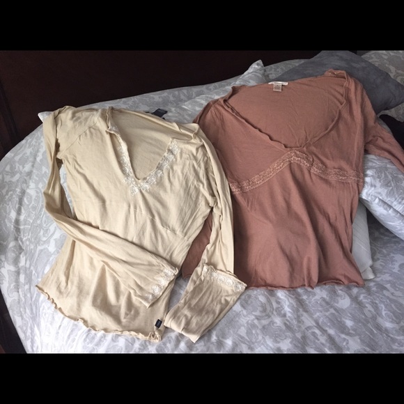 Sheer cotton tops with embroidery - Picture 1 of 1