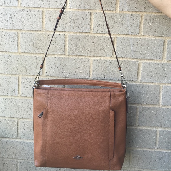❗️sold❗️Coach tan leather bag - Picture 2 of 4
