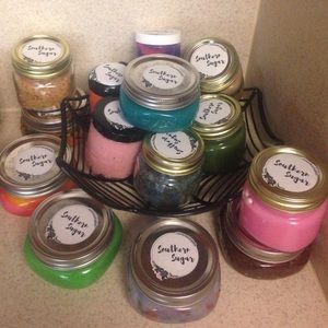 My whipped sugar scrubs