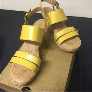 Yellow Born Wedges