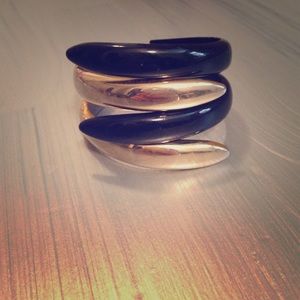 Black and gold bracelet