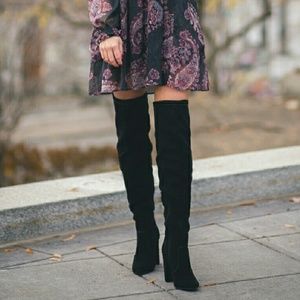 Over the knee boots