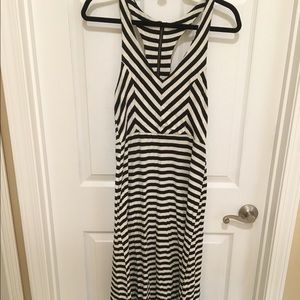 Size small striped maxi dress