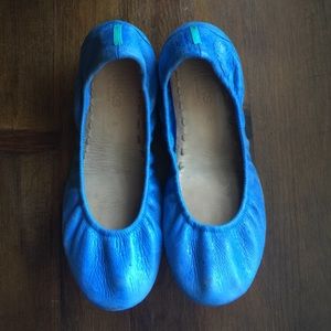 Tieks flats Cobalt Blue size 8