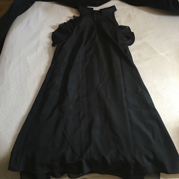 Black Bcbgeneration dress with ruffles