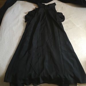 Black Bcbgeneration dress with ruffles