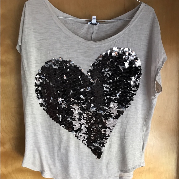 Express sequin tee