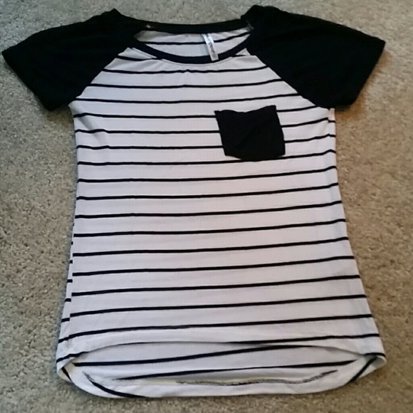 Stripped tee