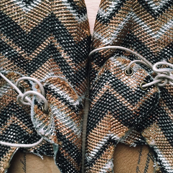 Anthropologie Sequin Sparkly Shoes - Picture 2 of 4