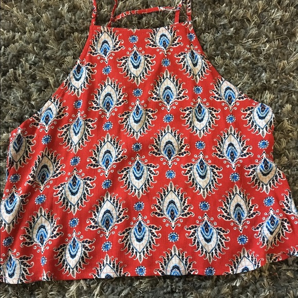 Open back tank