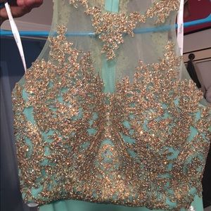 2 Piece Prom Dress