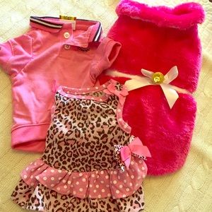 Lot of size Small dog clothing