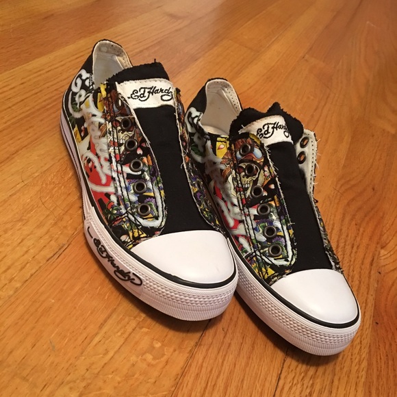 Ed Hardy Tattoo Sneakers