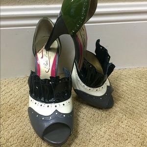 Funky poetic license heels