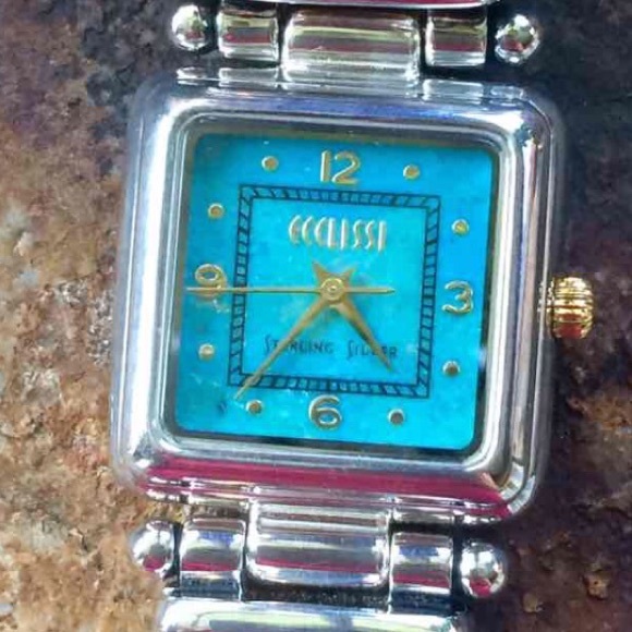Accessories - 🆕 Sterling Genuine Turquoise Watch