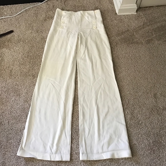 Jean Paul Gaultier - high waisted sailor pants