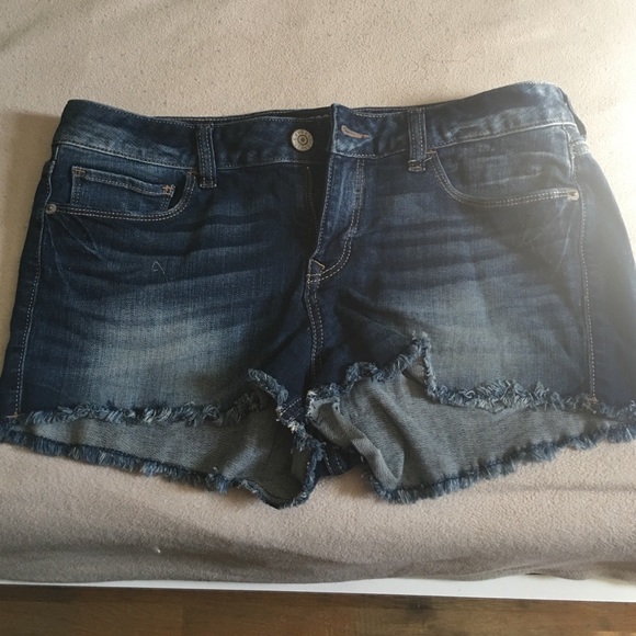 Barely worn express jean shorts