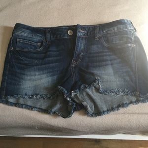 Barely worn express jean shorts