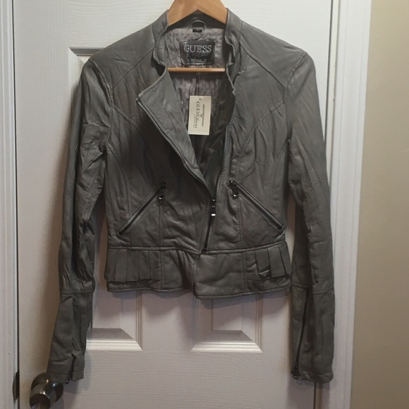 NWT Guess Jacket (Small; Grey Steel)