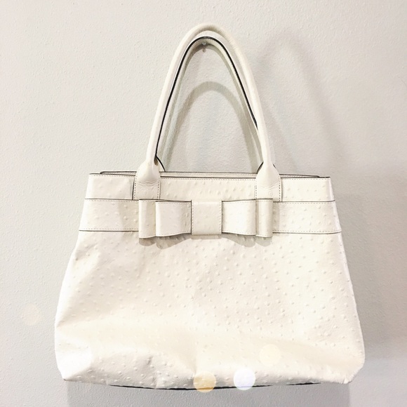 kate spade Handbags - Kate Spade Charm City Ostrich Oversized Bag