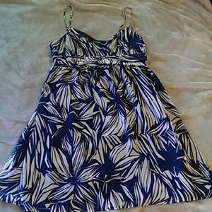 Elle Blue & White Dress