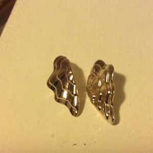 Avon butterfly wing pierced earring