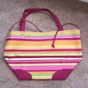 Multicolored Beach Bag!