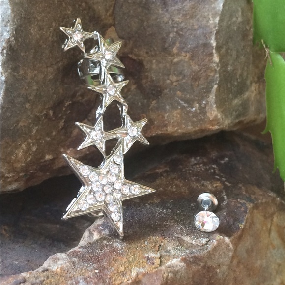 Jewelry - NWOT Ear Climbers and Stud Earrings