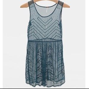 Free people embellished slip