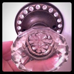 Gorgeous Rhinestone Encrusted Doorknob