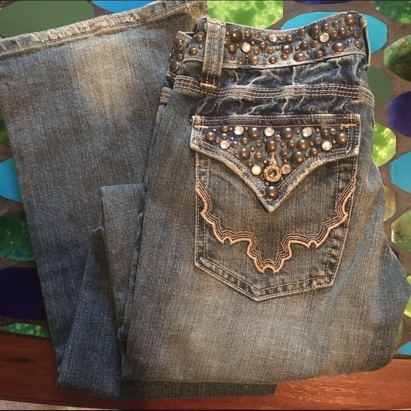 🎉LAST CHANCE🎉Miss me rhinestone jeans