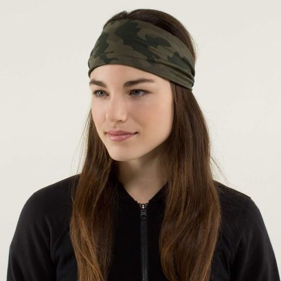 ️Lululemon Camo reversible Bangbuster headband