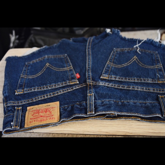 Vintage Levi High Waisted Shorts