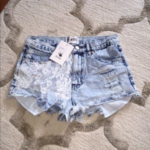 Jean shorts