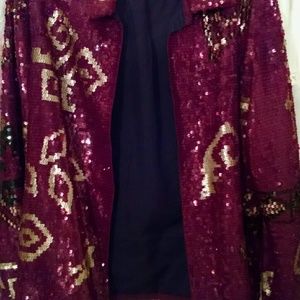 Chicos Sequined Jacket