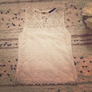 Zara Lace / Crochet Tank!