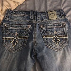 Men's size 34 rock and revival jeans