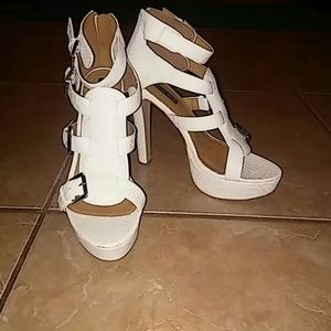 White heels